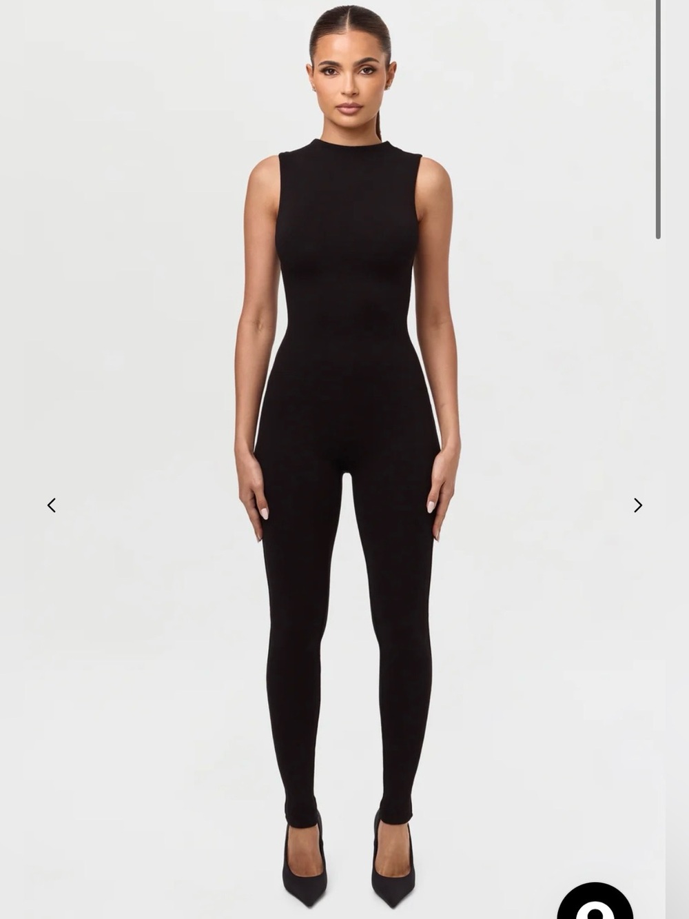 Naked Wardrobe The NW Sleeveless Jumpsuit Black
